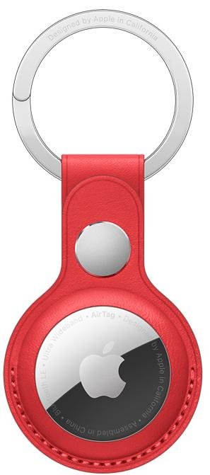 Чохол Apple for AirTag - Leather Key Ring PRODUCT RED