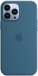 Чохол Apple for iPhone 13 Pro Max - Silicone Case with MagSafe Blue Jay (MM2Q3)