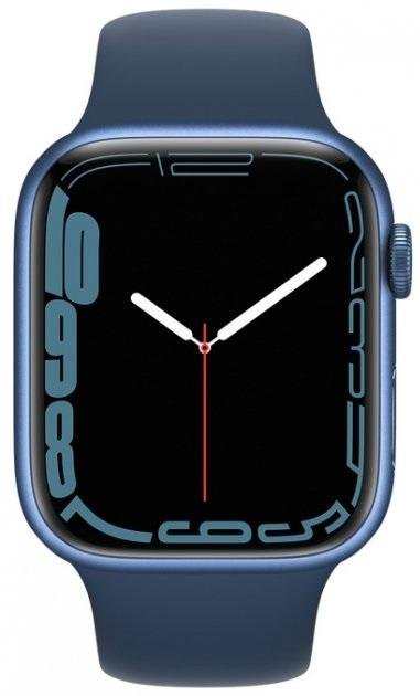 Смарт годинник Apple Watch Series 7 GPS - 45mm Blue Aluminum Case (MKN83)