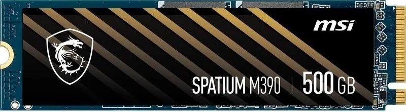 Твердотільний накопичувач MSI Spatium M390 2280 PCIe 3.0 x4 NVMe 500GB (S78-440K070-P83)