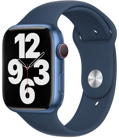 Ремінець Apple for Apple Watch 45mm - Sport Band Abyss Blue - Regular (MKUW3)