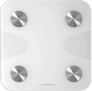 Смарт ваги Momax Lite Tracker IoT Body Scale White (EW2SW)