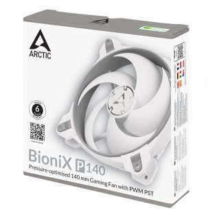 Вентилятор для корпуса Arctic BioniX P140 Grey/White (ACFAN00160A)