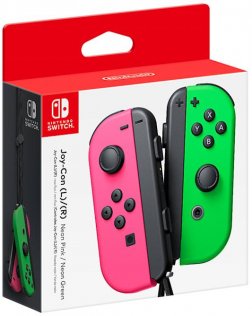 Геймпад Nintendo Joy-Con for Nintendo Neon Green/Neon Pink (45496430795)