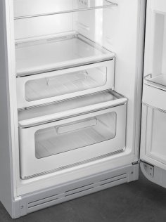 Холодильник дводверний Smeg Retro Style Silver (FAB30RSV5)