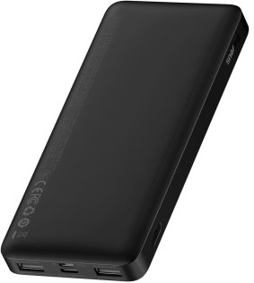 Батарея універсальна Baseus Bipow Digital Display 10000mAh 15W Black (PPBD050001)