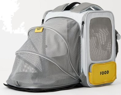 Рюкзак-переноска PETKIT Breezy Zone Yellow/Grey