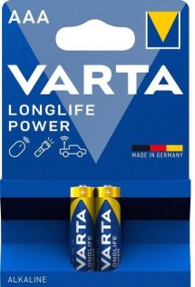 Батарейка Varta Longlife Power AAA BLI/2 (04903121412)