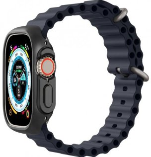 Чохол Spigen for Apple Watch Ultra 49mm - Thin Fit Black (ACS05458)