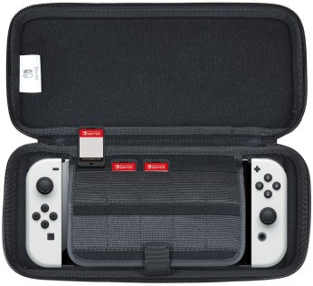 Чохол для джойстика Hori Slim Tough Pouch for Nintendo Switch OLED Black (NSW-810U)