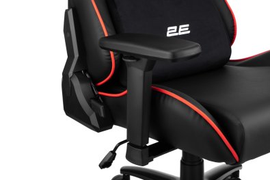 Крісло 2E Bushido II Black/Red (2E-GC-BUS-BKRD)