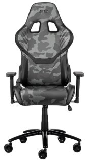 Крісло 2E Hibagon II Black/Camo (2E-GC-HIB-BK)