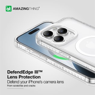 Чохол AMAZINGthing for iPhone 15 Pro Titan Pro Case MagSafe Clear (IP156.1PTMCL)