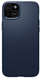 Чохол Spigen for Apple iPhone 15 Plus - Liquid Air Navy Blue (ACS06651)