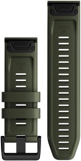 Ремінець Garmin QuickFit 26mm Watch Bands Moss/Graphite Silicone (010-13281-07)