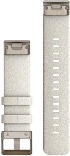  Ремінець Garmin QuickFit 20 Watch Bands Cream Heathered Nylon with Soft Gold Hardware (010-13279-08)