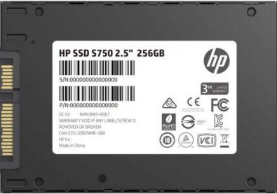 SSD-накопичувач HP S750 SATA III 256GB (16L52AA)