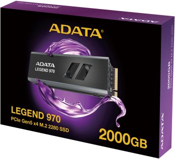 SSD-накопичувач A-Data Legend 970 2280 PCIe 5.0 x4 NVMe 2TB (SLEG-970-2000GCI)