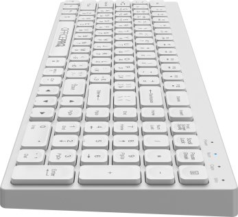 Клавіатура OfficePro SK985W Wireless White