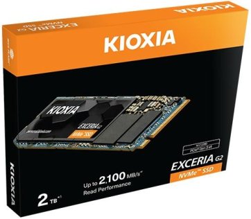  SSD-накопичувач Kioxia Exceria G2 2280 PCIe 3.0x4 NVMe 1.3 1TB (LRC20Z001TG8)