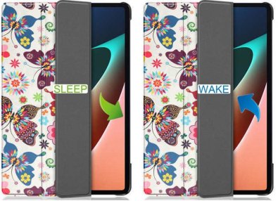 Чохол для планшета BeCover for Samsung Tab A9 Plus X210/X215/X216 - Smart Case Butterfly (710312)