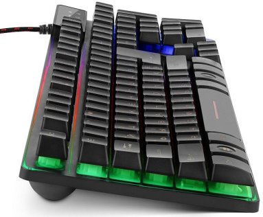Клавіатура Real-EL Gaming 8700 Backlit Black (EL123100015)
