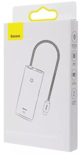 USB-хаб Baseus Lite Series 6 Port Black (WKQX050001/WKQX050101)
