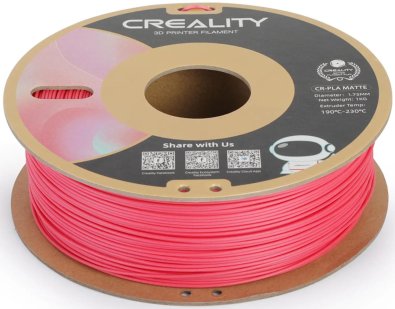 Філамент Creality 3D PLA Filament Matte Strawberry Red (3301010300)