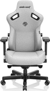 Крісло ігрове Anda Seat Kaiser 3 Size L Fabric, Gray