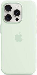 Чохол Apple for iPhone 15 Pro - Silicone Case with MagSafe Soft Mint (MWNL3)