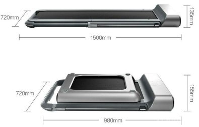 Бігова доріжка Xiaomi Kingsmith Walkingpad&Treadmill R1 Pro Silver