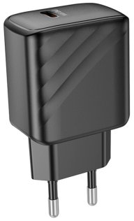 Зарядний пристрій Hoco CS22A Value Single Port 30W Black (6942007609913)