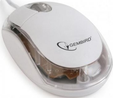 Мишка Gembird MUS-U-01-WT біла