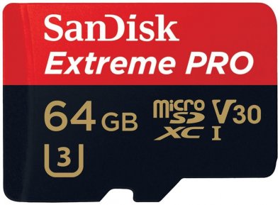 Карта пам'яті Sandisk Extreme Pro Micro SDXC 64 ГБ (SDSQXXG-064G-GN6MA)
