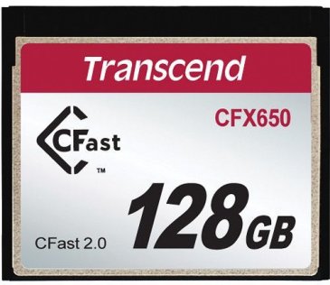 Карта пам'яті Transcend X650 CF 128 ГБ (TS128GCFX650)