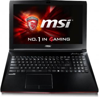 Ноутбук MSI GP62-7RD (GP627RD-654UA) чорний