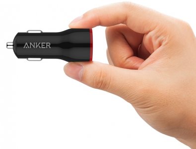 Автомобільний зарядний пристрій Anker PowerDrive 2 чорний