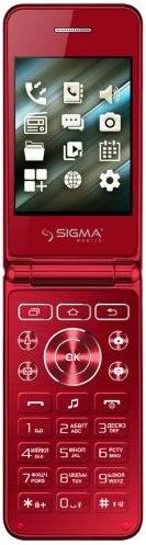 Мобільний телефон SIGMA X-Style 28 Flip Red