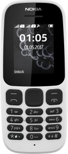 Мобільний телефон Nokia 105 NEW White (105 DS NEW White )
