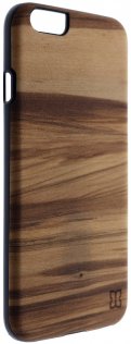 Чохол-накладка Mannwood Case iPhone 6  Wood Cappucino/Black (M1421B)