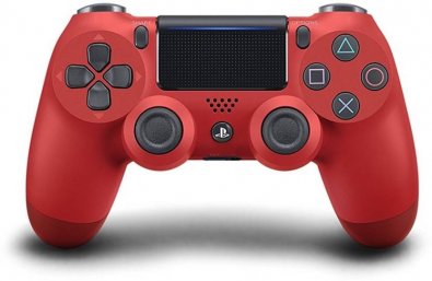Геймпад Sony PlayStation Dualshock v2 Glacier Magma Red