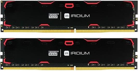Оперативна пам’ять GOODRAM Iridium Black DDR4 2x16GB IR-2400D464L17/32GDC