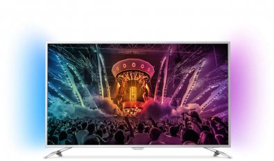 Телевізор LED PHILIPS 55PUS6501/12 (Android TV, Wi-Fi, 3840x2160)