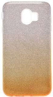 for Samsung J4 2018 - Superslim Glitter series Yellow