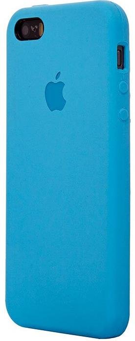 Чохол HCopy for iPhone 5/5s/SE - Silicone Case Light Blue 
