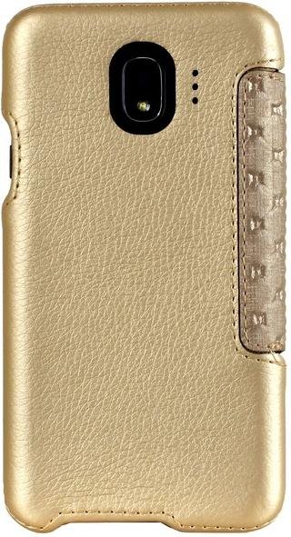 for Samsung J4 2018/J400 - Book case Gold