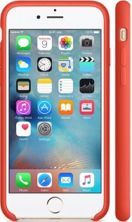 Чохол HCopy for iPhone 6/6s - Silicone Case Orange