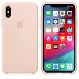 Чохол HCopy for iPhone Xs - Silicone Case Pink Sand (ASCXSPS)