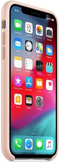 Чохол-накладка Apple для iPhone XS - Silicone Case Pink Sand