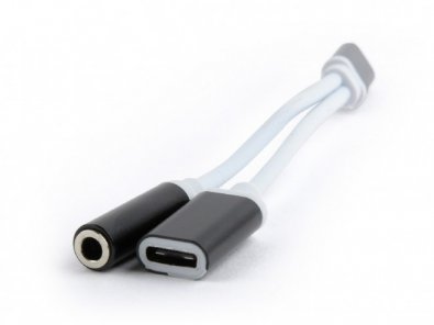 Перехідник Cablexpert USB Type-C to Jack 3.5 mm/Power (CCA-UC3.5F-02)